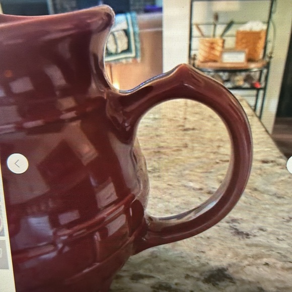 Longaberger Paprika 2 Qt. Pitcher - Picture 3 of 8